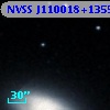 NVSS J110018+135533