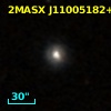 2MASX J11005182+1100457