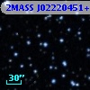 2MASS J02220451+5647438