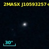 2MASX J10593257+1303100