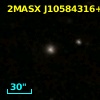 2MASX J10584316+1100393