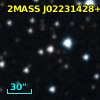 2MASS J02231428+5654296