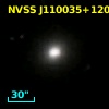 NVSS J110035+120938