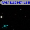NVSS J110147+111556