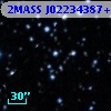 2MASS J02234387+5644454