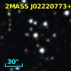 2MASS J02220773+5727520