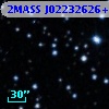 2MASS J02232626+5642019