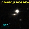 2MASX J11005860+1036157