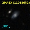 2MASX J11015642+1017267