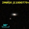 2MASX J11000779+1015222