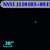 NVSS J110103+081508