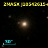 2MASX J10542615+0708340