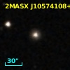 2MASX J10574108+0604580