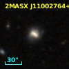 2MASX J11002764+0624087