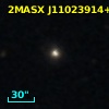 2MASX J11023914+0728076
