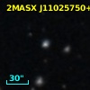 2MASX J11025750+0718416