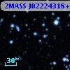 2MASS J02224318+5654190