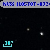 NVSS J105707+072447