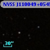 NVSS J110049+054512