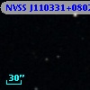 NVSS J110331+080228