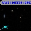 NVSS J105638+070216