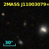 2MASS J11003079+0624222