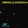 2MASS J11010414+0628296