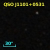 QSO J1101+0531