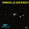 2MASX J11022463+0533320