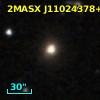 2MASX J11024378+0522525
