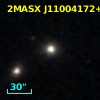 2MASX J11004172+0407299