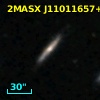 2MASX J11011657+0333459