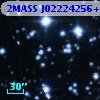 2MASS J02224256+5704215