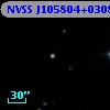 NVSS J105804+030814