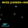 NVSS J105859+040554