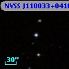 NVSS J110033+041601