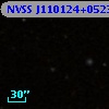NVSS J110124+052327
