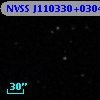 NVSS J110330+030424