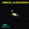 2MASX J10542609+0039499