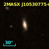 2MASX J10530775+0153062