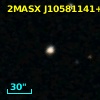 2MASX J10581141+0009568