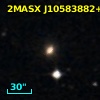 2MASX J10583882+0122543