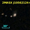 2MASX J10562124+0145541