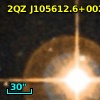 2QZ J105612.6+002634
