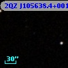 2QZ J105638.4+001006