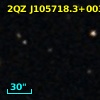 2QZ J105718.3+003957