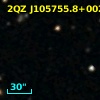 2SLAQ J105755.85+002356.7