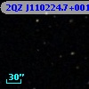 2QZ J110224.7+001012