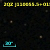 2QZ J110055.5+015837