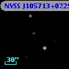 NVSS J105713+022950